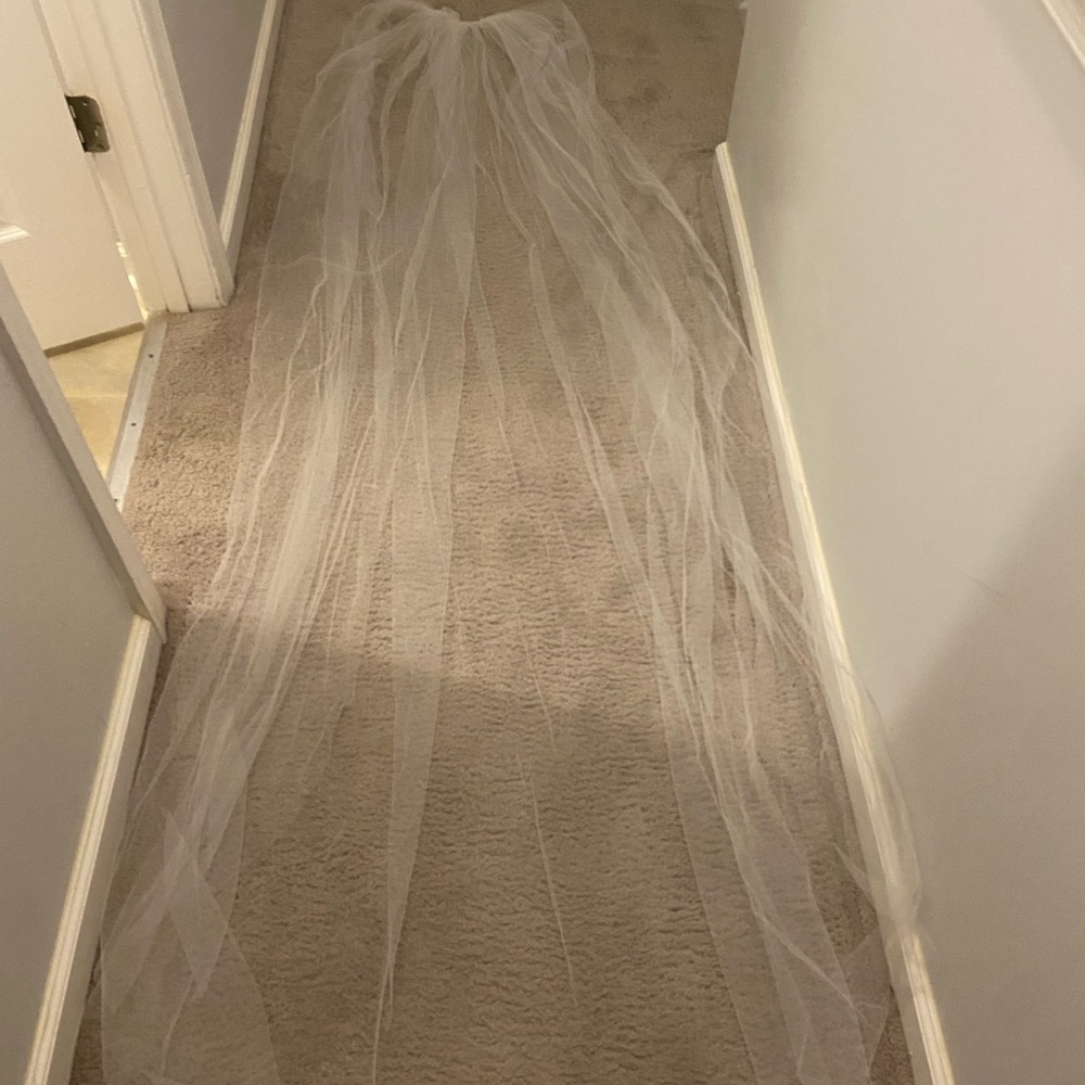 Tulle Cathedral Veil